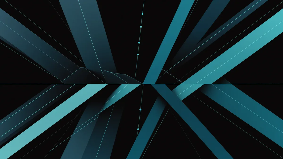 Abstract visualization of two scoring signals converging into a single prioritization vector