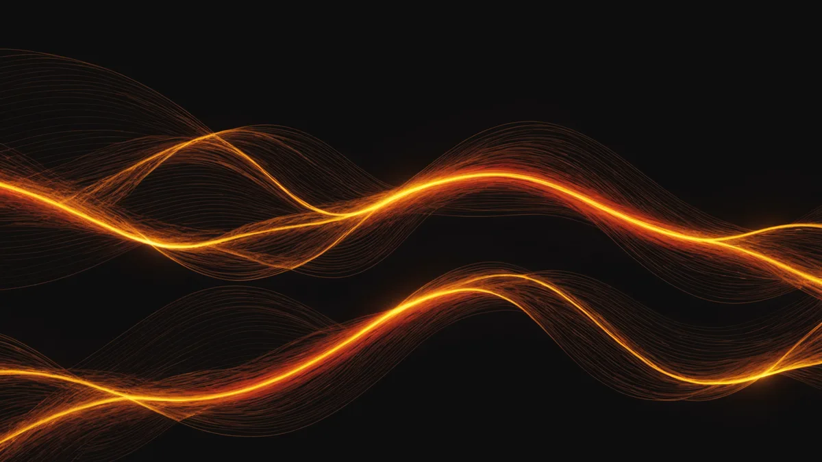 Abstract threat intelligence data streams visualization