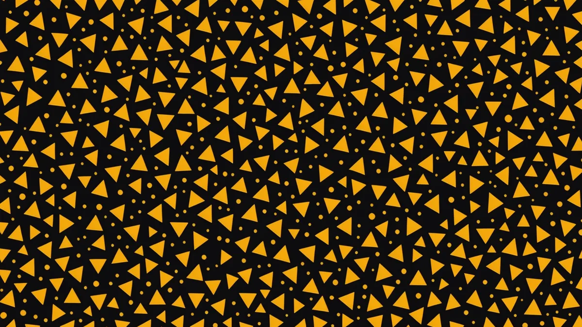 Abstract visualization of overwhelming alert volume — hundreds of identical warning signals